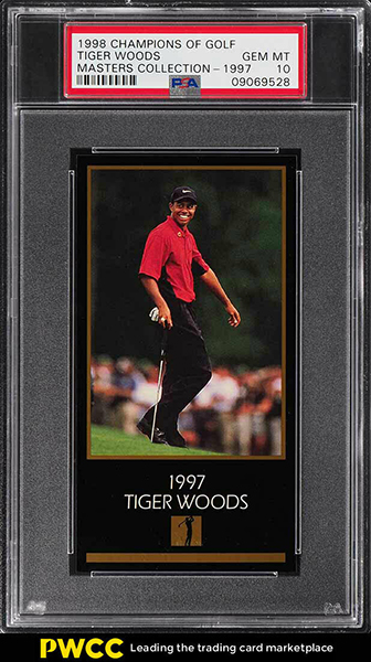 Tiger Woods 1998 Champions of Golf Masters Collection 1997
