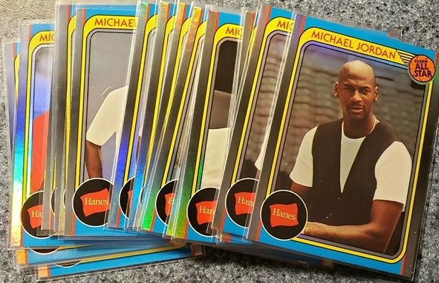 2018-19 Fleer Hanes Michael Jordan Basketball Cards