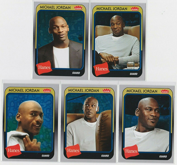 syreindhold hjemmehørende Gør alt med min kraft 2018-19 Fleer Hanes Michael Jordan 30th Anniversary Basketball Cards - The  Radicards® Blog