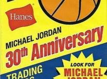 2018-19 Fleer Hanes Michael Jordan 30th Anniversary Basketball Cards