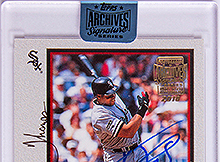 2018 Topps Archive Signature Series Frank Thomas Baseball Cards