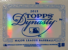 2015 Topps Dynasty Baseball Cards