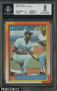 Frank Thomas 1990 Topps #414A (Counterfeit)