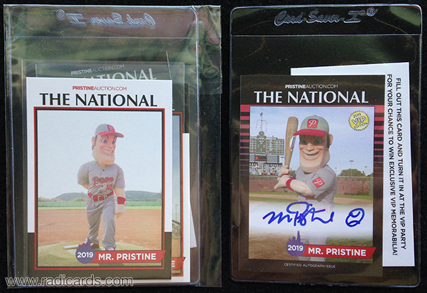 2019 NSCC Pristine Auction Mascot Trading Cards