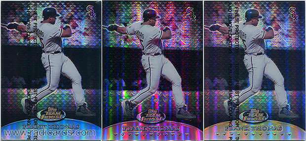 1999 Finest Team Finest Refractor Baseball Cards