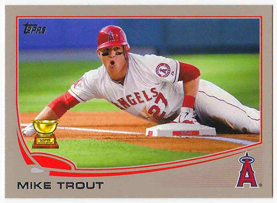 Mike Trout 2013 Topps Mini #27 Platinum /1