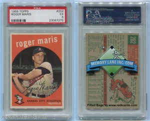 Fitted PSA Graded Card Bags Branded for Memory Lane Inc.