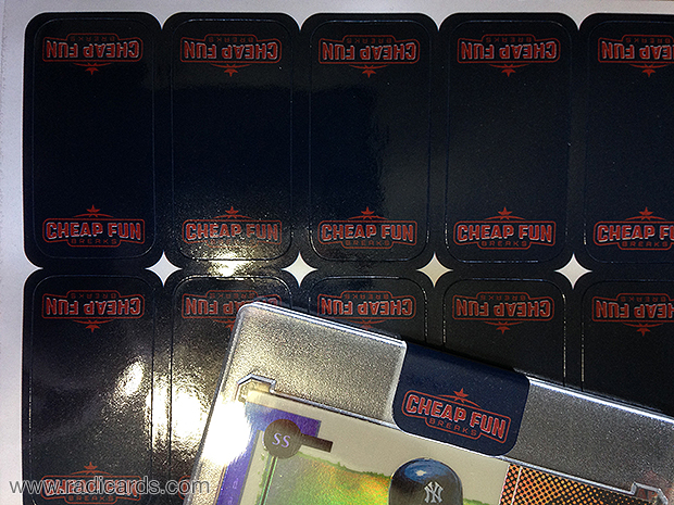 One Touch Magnetics Stickers Branded for Cheap Fun Breaks