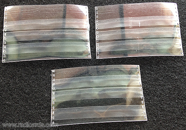 Custom Product | Single Row Graded Card Box Label Covers