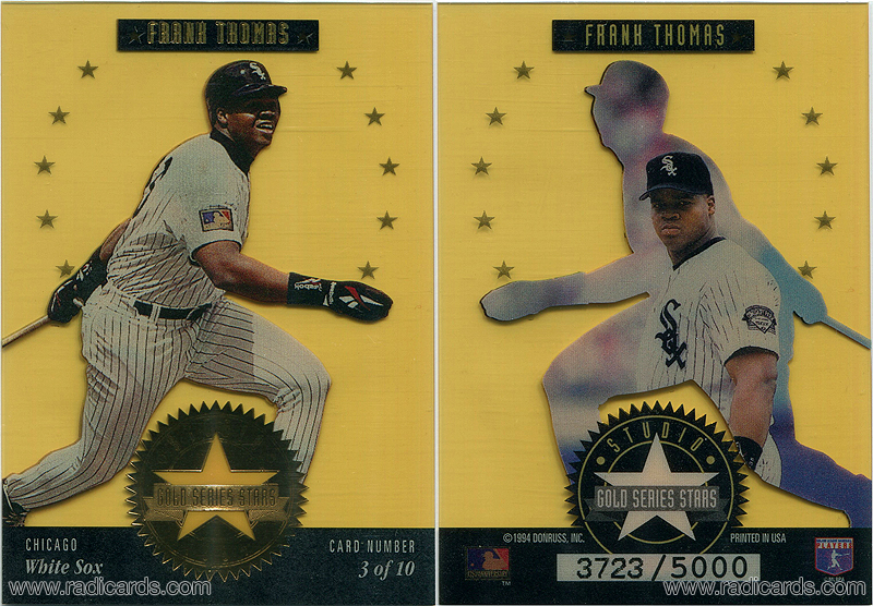 Frank Thomas 1994 Studio Series Stars #3 Gold