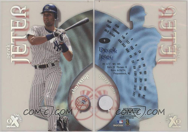 Derek Jeter 1999 E-X Century #9
