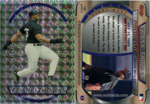 Frank Thomas 1996 Bowman's Best Cuts #14 Atomic Refractor Uncut