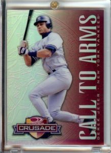 Derek Jeter 1998 Donruss Crusade CTA #32 Red /25