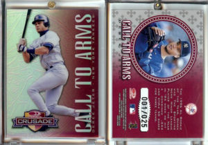 Derek Jeter 1998 Donruss Crusade CTA #32 Red /25