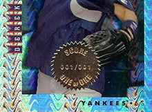 1998 Score Rookie Traded Showcase Series Artist’s Proof 1 of 1’s aren’t Actually 1 of 1s