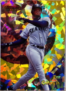 Ken Griffey, Jr. 1998 Bowman's Best #27 Atomic Refractor /100