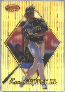 Ken Griffey, Jr. 1999 Bowman's Best #80 Atomic Refractor /100