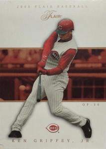 Ken Griffey, Jr. 2005 Flair #33 Row 1 /100