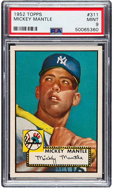 Mickey Mantle 1952 Topps #311