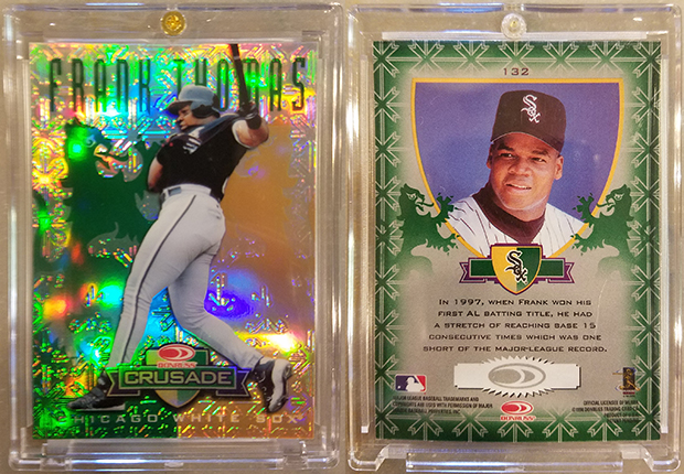 Frank Thomas 1998 Donruss Crusade #132 Green Unreleased