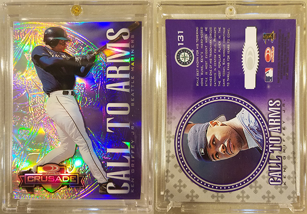 Ken Griffey Jr. 1998 Donruss Crusade #131 Purple Unreleased CTA