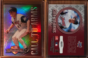 Darin Erstad 1998 Donruss Crusade #4 Red CTA Executive Master Set Edition
