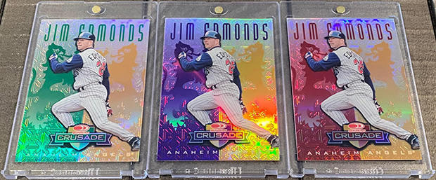 Jim Edmonds 1998 Donruss Crusade #167 Unreleased
