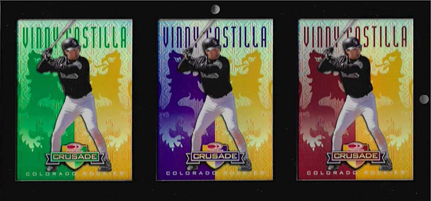 Vinny Castilla 1998 Donruss Crusade #138 Unreleased