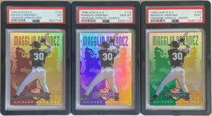 Magglio Ordonez 1998 Leaf Rookies and Stars Crusade Update #130