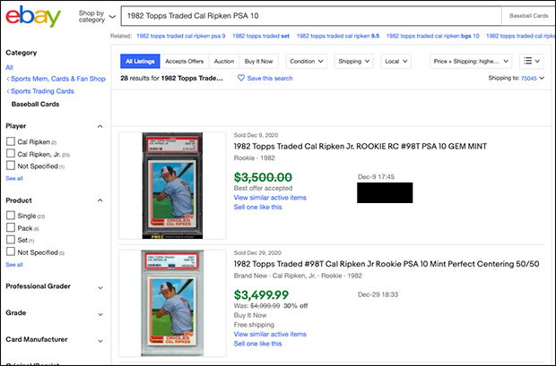 How to Access eBay Completed Sold Listings
