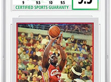 CSG Enters the Sports Card Grading Market and Slabs its First Card