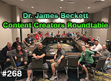 Dr. James Beckett Content Creators Roundtable | May 22, 2021 | Ep. 268