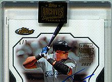 2021 Topps Archive Signature Series Frank Thomas Baseball Cards