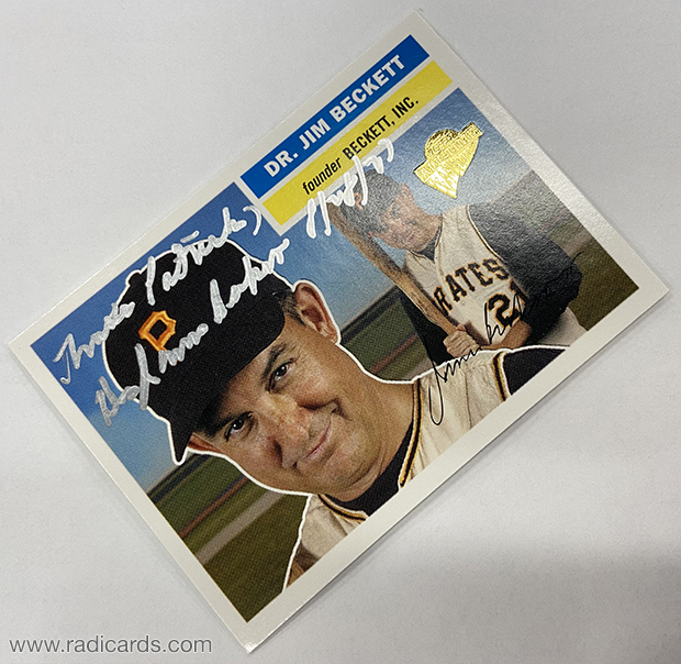 2005 Topps All-Time Fan Favorites Jim Beckett Promo #FF-JB Dr. Jim Beckett