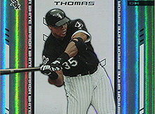 2004 Leaf Certified Materials Frank Thomas Baseball Cards