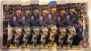 Nico Hoerner 2020 Topps #70 Variation Comparison