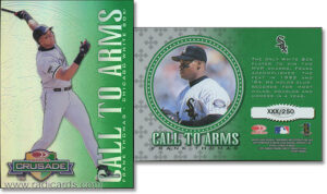 Frank Thomas 1998 Donruss Crusade #14 Green CTA Executive Master Set Edition