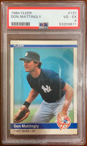 Don Mattingly 1984 Fleer #131