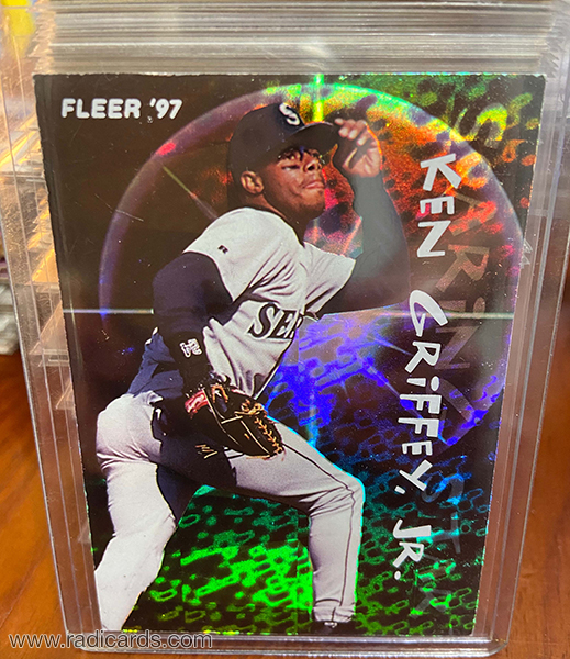 Ken Griffey Jr. 1997 Fleer Soaring Stars #4 Glowing