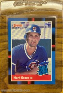 Mark Grace 2014 Donruss Recollection Buyback Autographs #30 88 Donruss /86