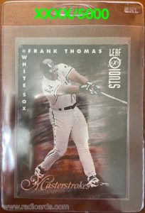 Frank Thomas 1996 Studio Masterstrokes #6 Executive Master Set Edition