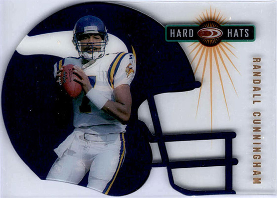 Randall Cunningham 1999 Donruss Preferred QBC Hard Hats #29 /3000