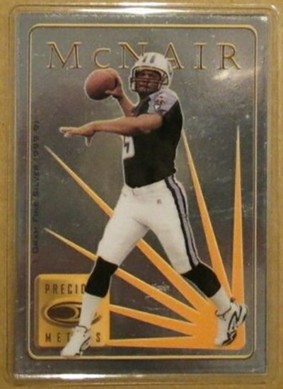 Steve McNair 1999 Donruss Preferred QBC Precious Metals #22 /25