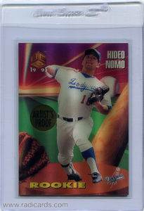 Hideo Nomo 1995 UC3 #97 Artist's Proof