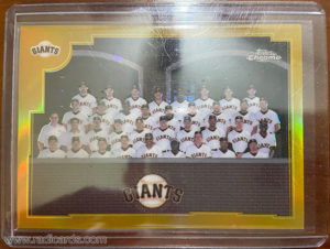 San Francisco Giants 2001 Topps Chrome #646 Retrofractor