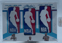 LeBron James 2020-21 Panini Flawless Triple Logoman Pulled LeBron James 2020-21 Panini Flawless Triple Logoman Pulled