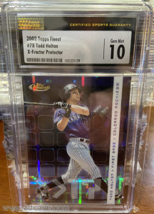 Todd Helton 2002 Finest #78 X-Fractor Protector /99