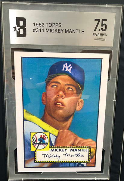 Mickey Mantle 1952 Topps #311