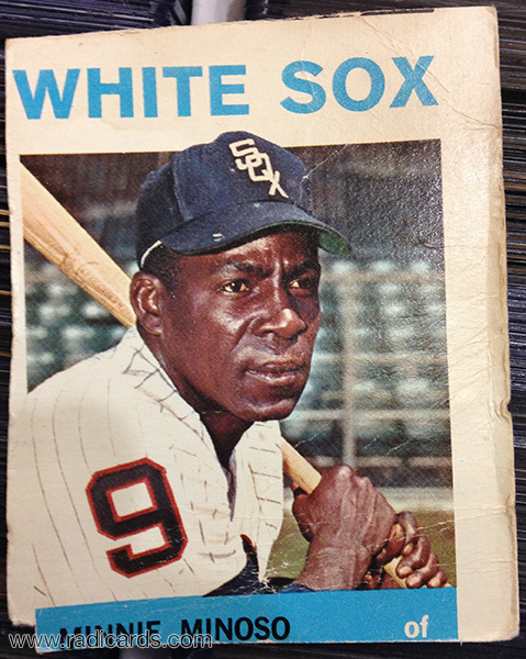 Minnie Miñoso 1964 Topps #538 Miscut