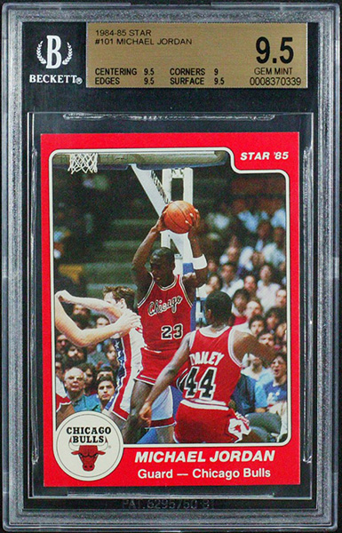 Michael Jordan 1984-85 Star #101